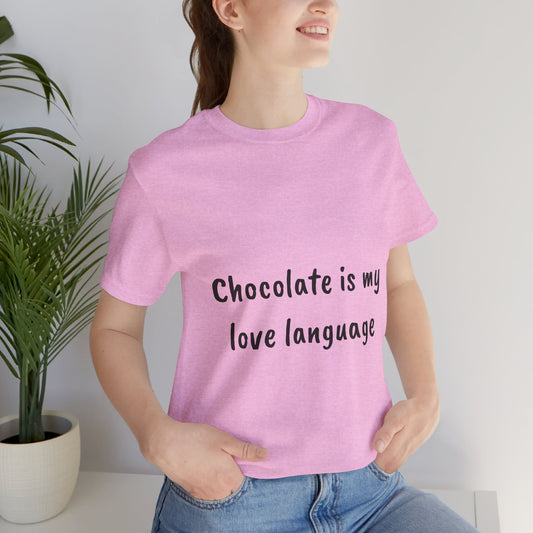 Chocolate is my love language